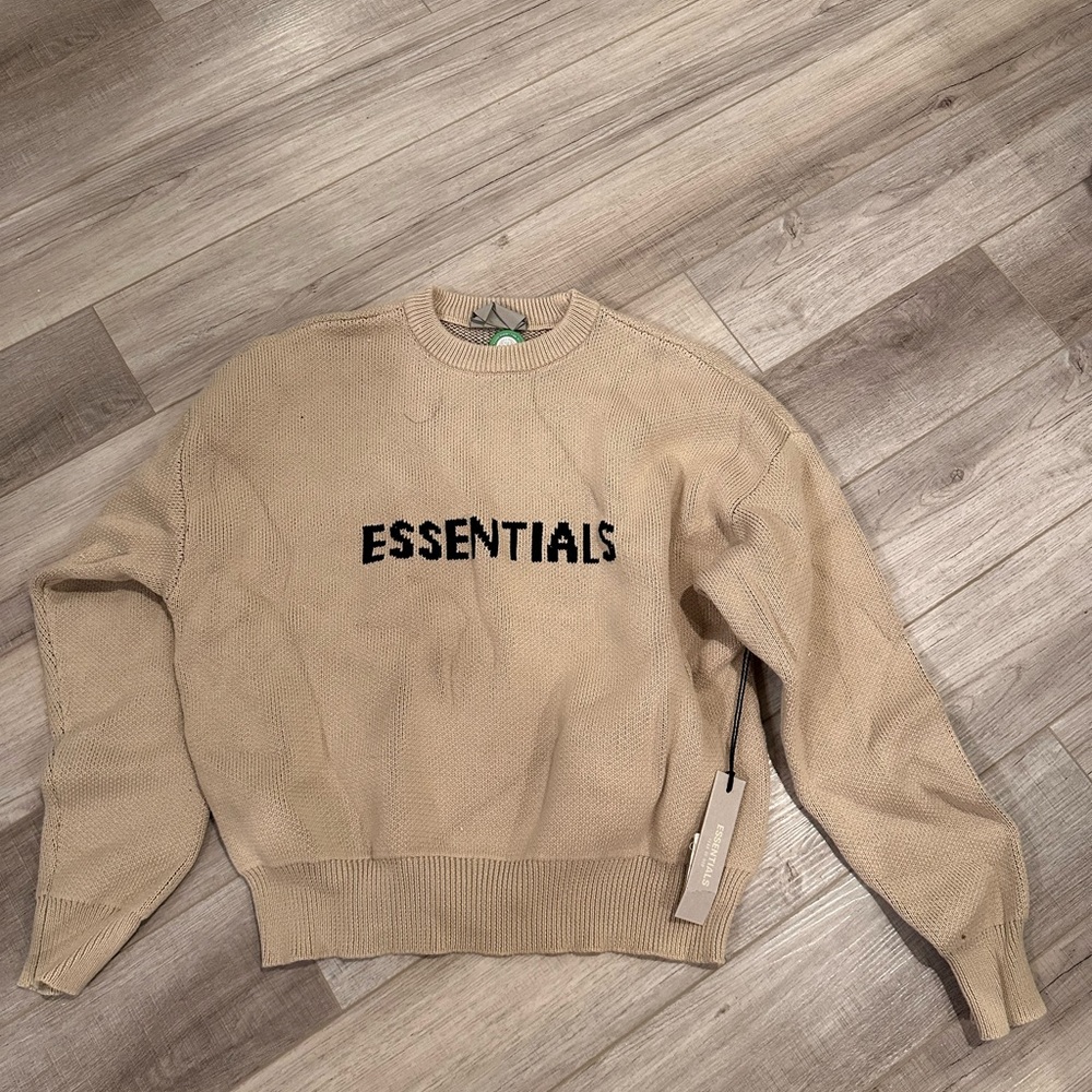 brand new Essentials sweater size small